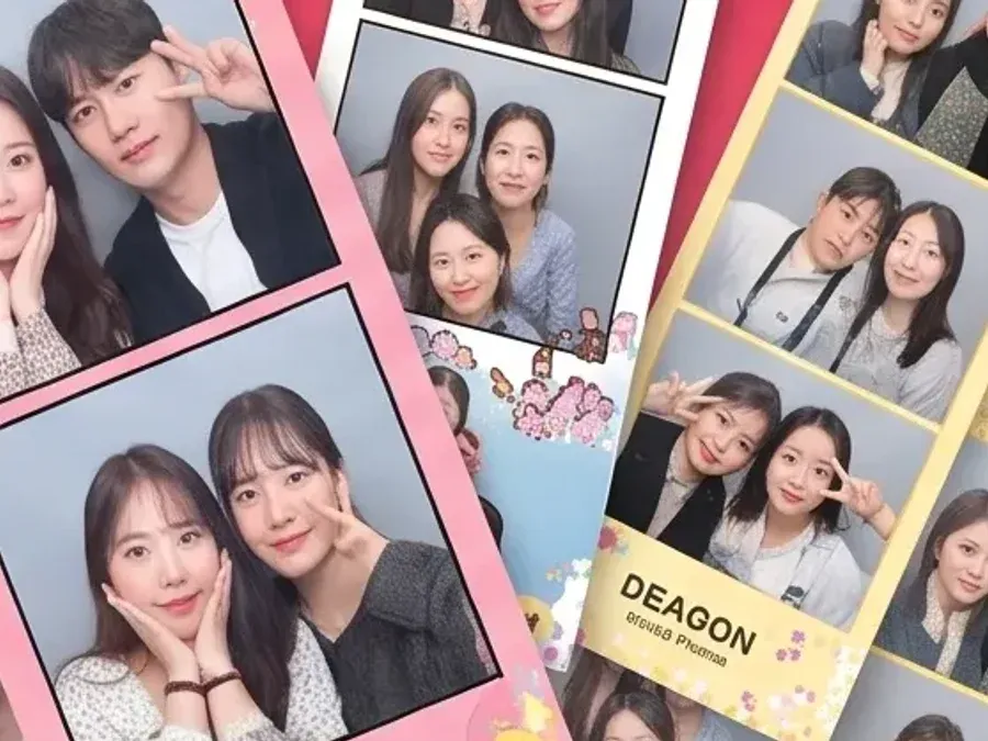 네컷셀카 스티커